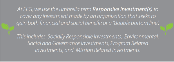 Responsive Investing Definition