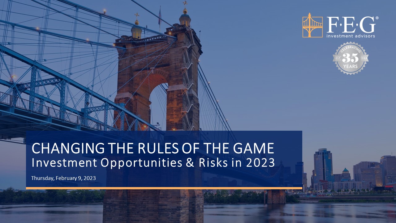 FEG Webinar Replay: 2023 Investment Outlook
